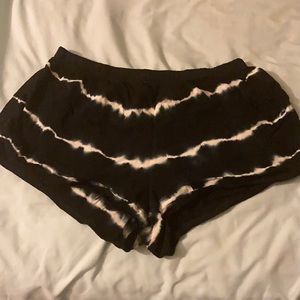 Tie dye shorts
